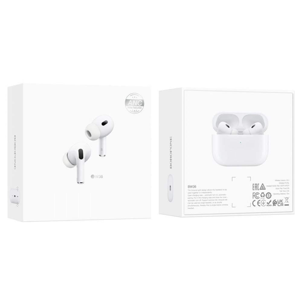Беспроводные TWS наушники Borofone BW36 ANC