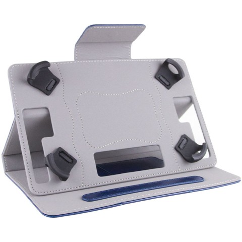Універсальний шкіряний чохол-книжка для планшета 11" Синій