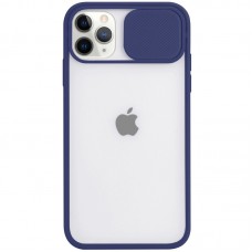 Чохол Camshield mate TPU зі шторкою для камери для Apple iPhone 11 Pro (5.8") Синій