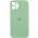 Чохол Silicone Case Full Camera Protective (AA) для Apple iPhone 12 Pro Max (6.7") Зелений / Pistachio