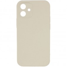Silicone Case Square Full Camera Protective (AA) NOLOGO для Apple iPhone 11 (6.1") Бежевий / Antigue White
