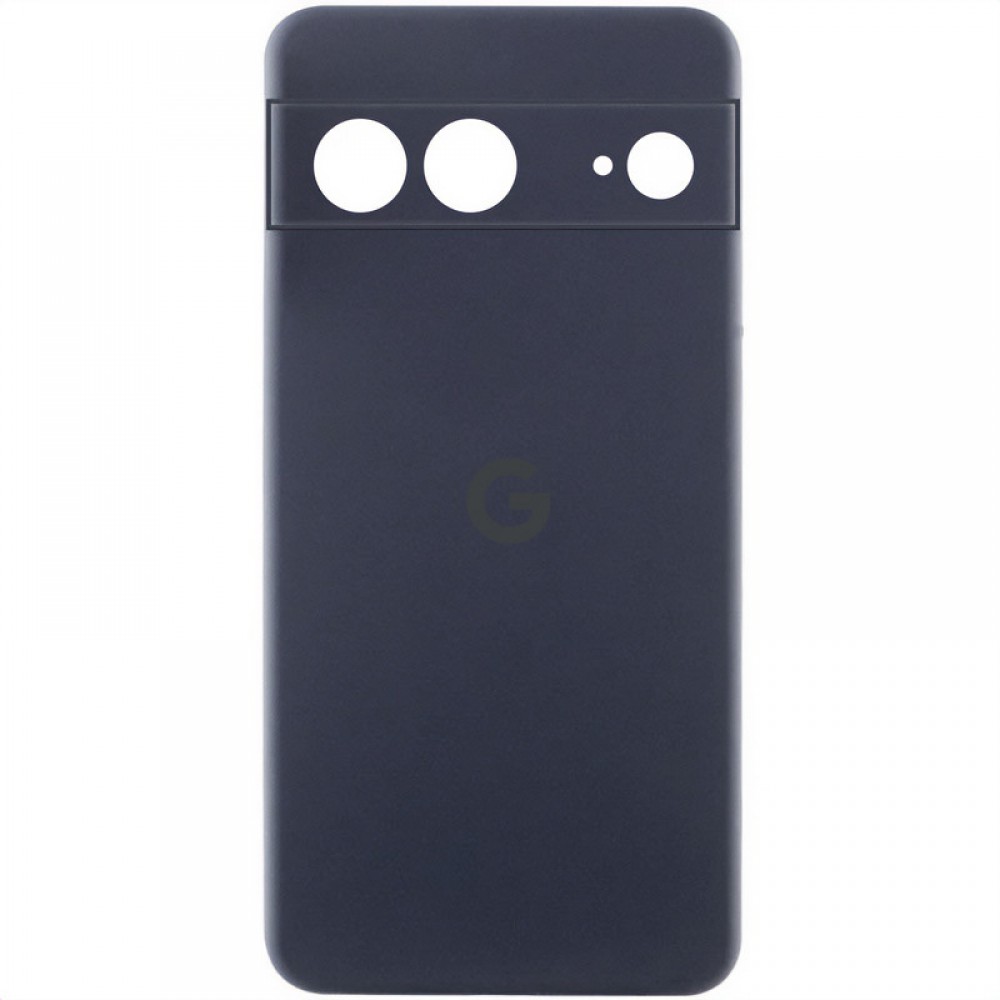 Чохол Silicone Cover Lakshmi Full Camera (AAA) with Logo для Google Pixel 7 Сірий / Dark Gray