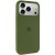 Чохол Silicone Case Full Protective (AA) для Apple iPhone 17 Pro Max (6.9") Зелений / Dark Olive