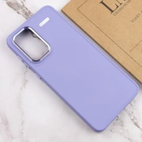 TPU чохол Bonbon Metal Style для Xiaomi Redmi Note 13 Pro+ Бузковий / Dasheen