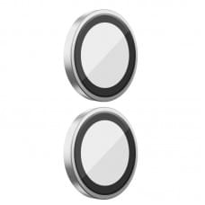 Защитное стекло BlueO Metal на камеру для Apple iPhone 16 (6.1") / 16 Plus (6.7")