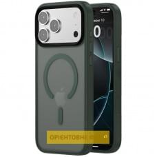 Чохол Ummi Colorful with MagSafe для Apple iPhone 17 Air (6.5") Зелений / Dark Green