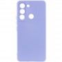 Чохол Silicone Cover Lakshmi Full Camera (A) для TECNO Spark 8C Бузковий / Dasheen