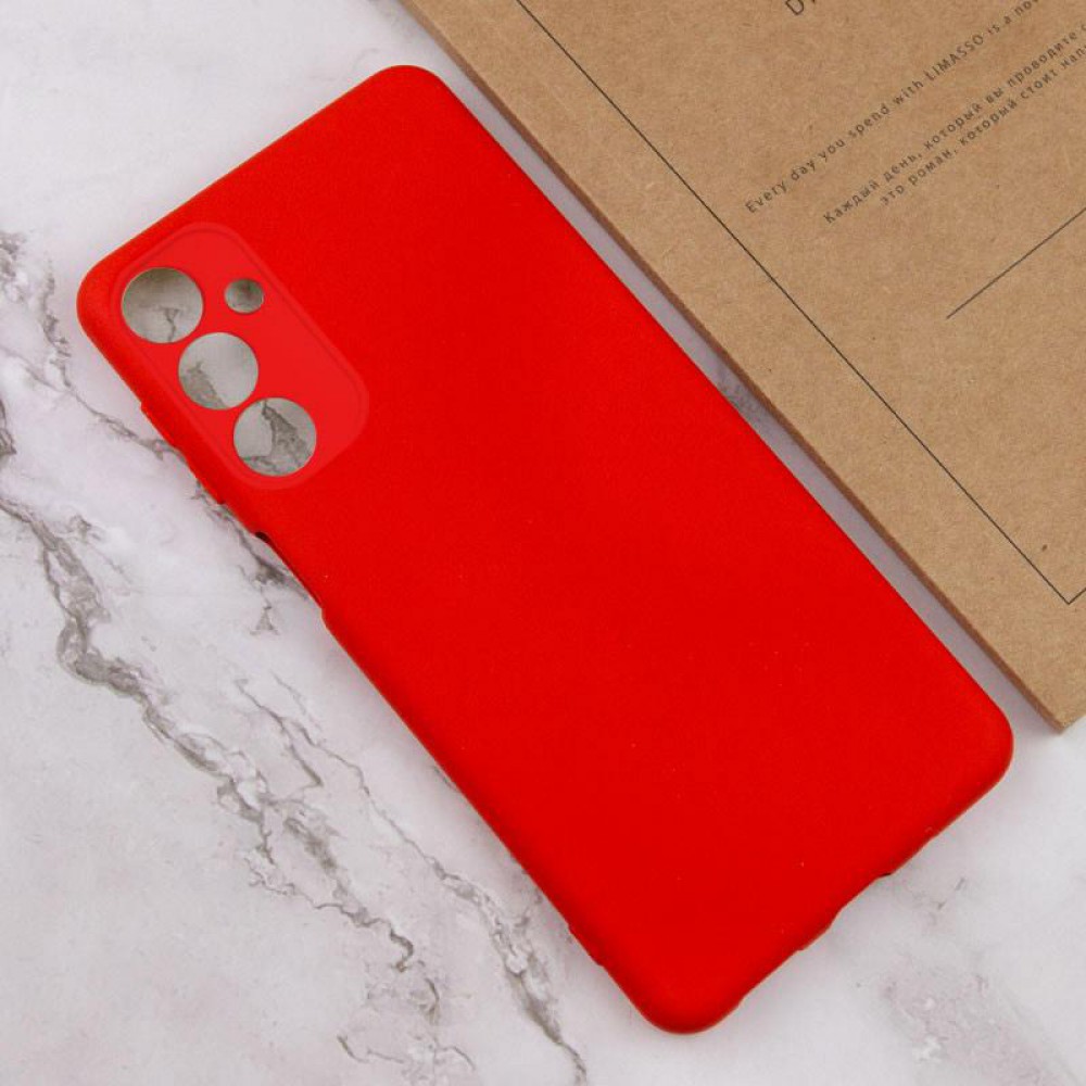Чохол TPU GETMAN Liquid Silk Full Camera для Samsung Galaxy A04s Червоний / Red