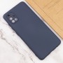 Чохол Silicone Cover Lakshmi Full Camera (A) для Samsung Galaxy A51 Синій / Midnight Blue