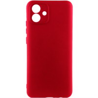 Чохол TPU GETMAN Liquid Silk Full Camera для Samsung Galaxy A04 Червоний / Red
