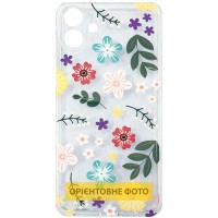 Чохол TPU Clear Joy для Xiaomi Redmi Note 14 4G (Europe version) Ditsy Floral