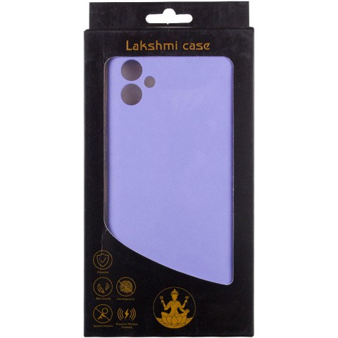 Чохол Silicone Cover Lakshmi Full Camera (AAA) для Samsung Galaxy A04e Бузковий / Dasheen