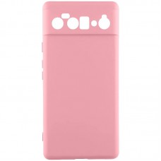 Чохол TPU GETMAN Liquid Silk Full Camera для Google Pixel 6 Pro Рожевий / Pink
