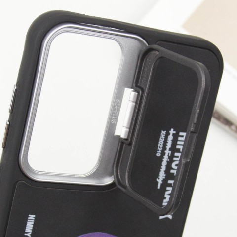 TPU+PC чохол Friends для Samsung Galaxy A16 4G/5G Black Cat