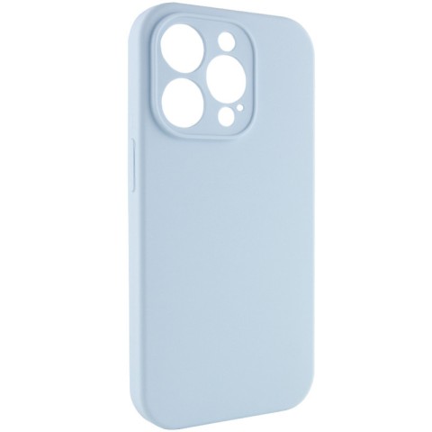 Чохол Silicone Case Full Camera Protective (AA) NO LOGO для Apple iPhone 14 Pro Max (6.7") Блакитний / Sweet Blue
