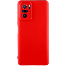 Чохол Silicone Cover Lakshmi Full Camera (AAA) для Xiaomi Redmi Note 10 / Note 10s / Poco M5s Червоний / Red