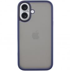 TPU+PC чехол Metal Buttons для Apple iPhone 16 (6.1")