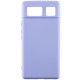 Чохол Silicone Cover Lakshmi (A) для Google Pixel 6 Бузковий / Dasheen