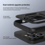 Чохол Nillkin Matte Magnetic Pro для Apple iPhone 15 Pro (6.1") Чорний / Black