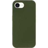 Чохол Silicone Case Full Protective (AA) NO LOGO для Apple iPhone 16e (6.1") Зелений / Dark Olive