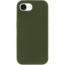 Чохол Silicone Case Full Protective (AA) NO LOGO для Apple iPhone 16e (6.1") Зелений / Dark Olive