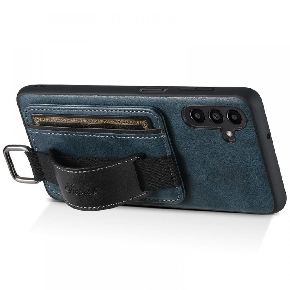 Кожаный чехол Wallet case and straps для Samsung Galaxy A14 4G/5G