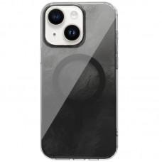 Чохол TPU Shiny Mountain (MagFit) для Apple iPhone 15 (6.1") Black