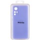 Чохол Silicone Cover Lakshmi Full Camera (AA) для Xiaomi Redmi Note 12S Бузковий / Dasheen