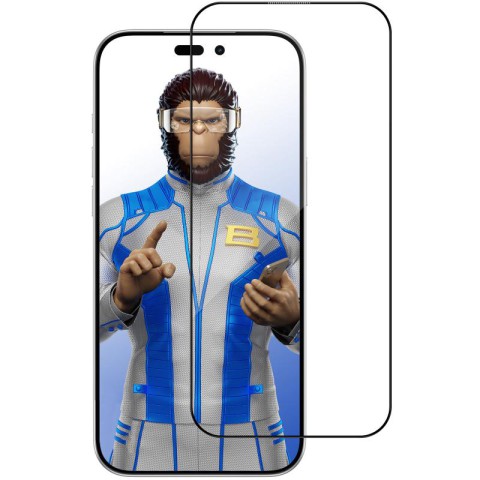 Захисне 2.5D скло Blueo AR Anti-Reflective HD для Apple iPhone 17 Air (6.5") Чорний