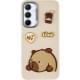 Чохол TPU Leather Toys для Samsung Galaxy A17 4G/5G Capybara / Sand