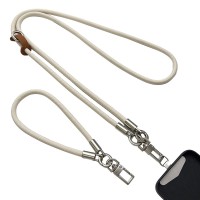 Набір шнурків 120см + 35см Biege