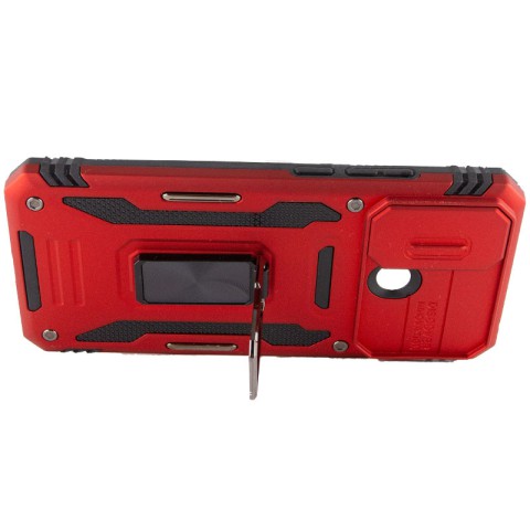 Ударостійкий чохол Camshield Army Ring для Xiaomi Redmi 9C / 10A Червоний / Red