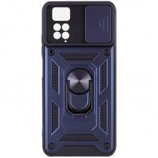 Чохол Ummi Camshield Serge Ring для Xiaomi Redmi Note 11 Pro 4G/5G/Note 11E Pro/ 12 Pro 4G Синій