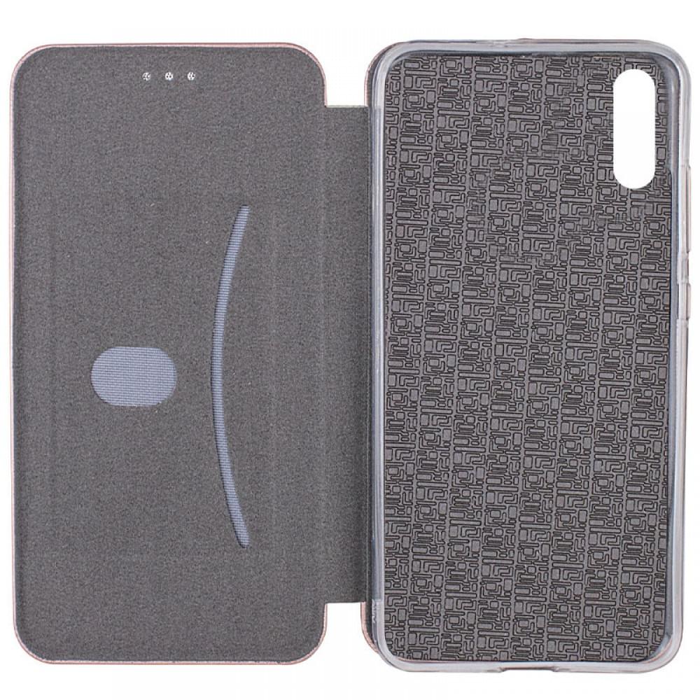 Шкіряний чохол-книжка Classy для Xiaomi Redmi 9A Rose Gold