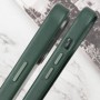 Шкіряний чохол Leather Case (AAA) with MagSafe and Animation для Apple iPhone 15 Pro Max (6.7") Green