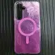 Чохол TPU Shiny Mountain (MagFit) для Samsung Galaxy S25 FE Pink