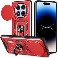 Ударостійкий чохол Camshield Serge Ring для Xiaomi Redmi Note 14 Pro 5G Червоний