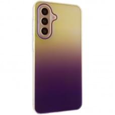 Чохол TPU+PC Glassbend для Samsung Galaxy A35 Purple