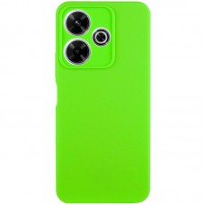 Чохол Silicone Cover Ummi Lakshmi Full Camera (AA) для Xiaomi Redmi 13 4G / Poco M6 4G Салатовий / Neon Green