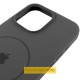Чохол Silicone Case Full Protective (AA) V2 with MagSafe для Apple iPhone 17 Pro Max (6.9") Сірий / Dark Gray