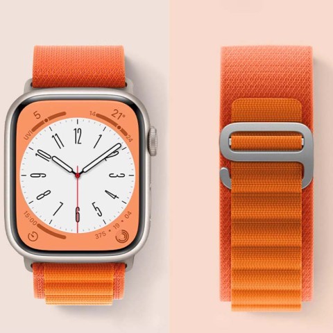 Ремінець Hoco WA13 Original series для Apple watch (42/44/45/49mm) Orange