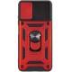 Ударостійкий чохол Camshield Serge Ring для Samsung Galaxy A03s Червоний