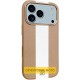 Шкіряний чохол Rally with MagSafe для Apple iPhone 17 Air (6.5") Beige / White