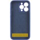 Чохол Silicone Case Full Camera Protective (AA) NO LOGO для Apple iPhone 17 (6.3") Синій / Deep navy