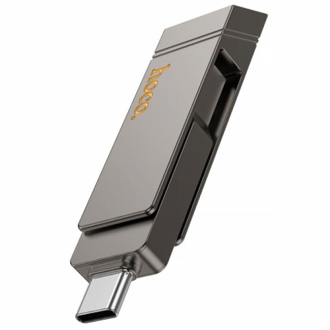 Флеш-накопичувач Hoco UD15 2in1 Type-C USB 3.2 - 32GB Silver