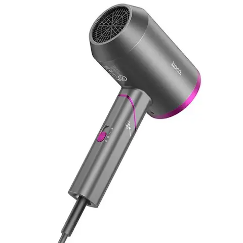 Фен для волосся Hoco HP13 Plus Hot and cold air (1600W) Rose Red