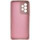 Чохол TPU GETMAN Liquid Silk Full Camera для Samsung Galaxy A13 4G Рожевий / Pink Sand