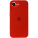 Чохол Silicone Case Full Camera Protective (AA) для Apple iPhone 16e (6.1") Червоний / Red