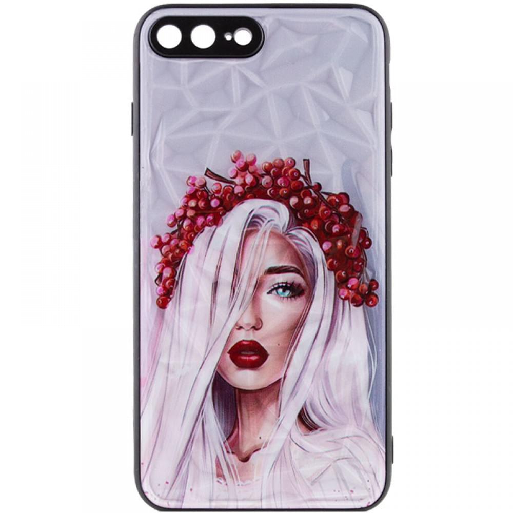TPU+PC чохол Prisma Ladies для Apple iPhone 7 plus / 8 plus (5.5") Ukrainian Girl