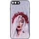TPU+PC чохол Prisma Ladies для Apple iPhone 7 plus / 8 plus (5.5") Ukrainian Girl